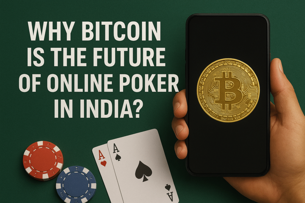 Why Bitcoin Is the Future of Online Poker in India