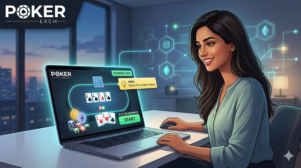 Beginners in crypto poker