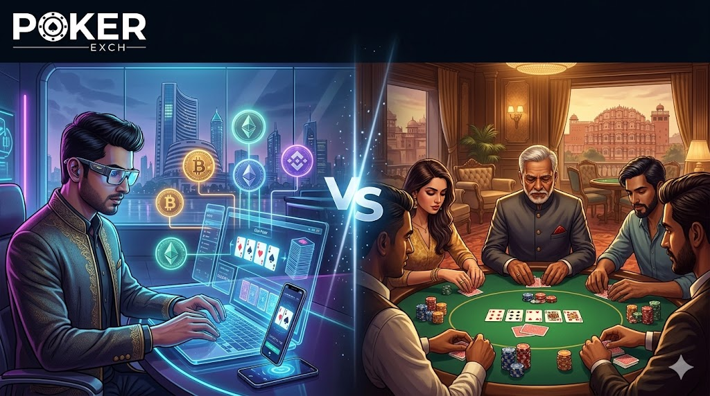 Coin Poker vs Traditional Poker